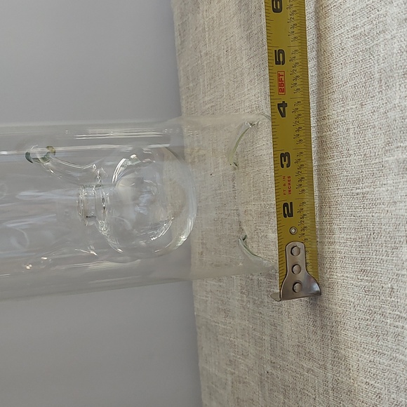 Wolford Glass Oil Lamp 9 In pre-owned vintage - Picture 10 of 11